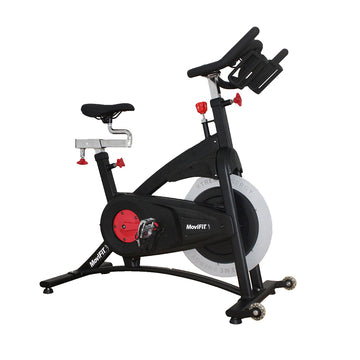BICICLETA ESTÁTICA TIPO SPINNING PROFESIONAL SPIN CYCLE MOVIFIT (SIN CONSOLA